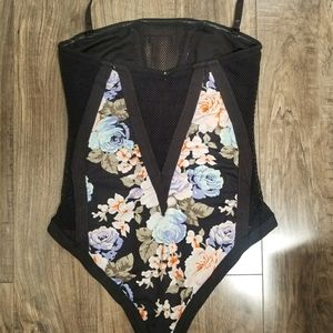 Floral One Piece Swimsuit